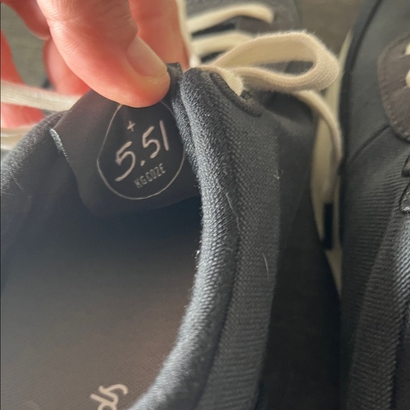 Allbirds Charcoal and Cream Casual Sneakers - Picture 4 of 5